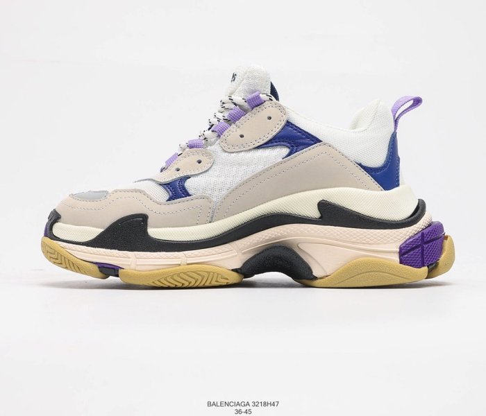 Balenciaga Womens Shoes Breathable Design Sneakers Luxury Brand Triple S Sneaker 3218H47