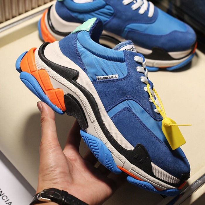 Balenciaga Womens Shoes Breathable Design Sneakers Luxury Brand Triple S Sneaker