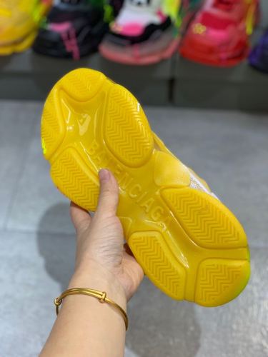 Balenciaga Womens Shoes Breathable Design Sneakers Luxury Brand Triple S Sneaker