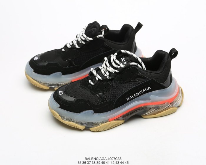 Balenciaga Men Womens Shoes Triple S Sneaker 4007C38