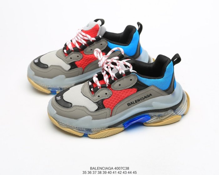 Balenciaga Men Womens Shoes Triple S Sneaker 4007C38