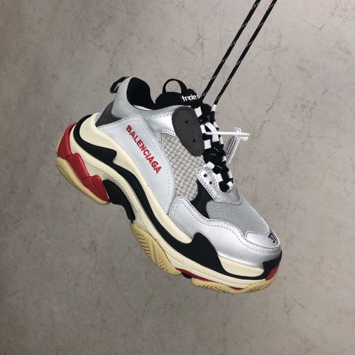 Balenciaga Womens Shoes Breathable Design Sneakers Luxury Brand Triple S Sneaker