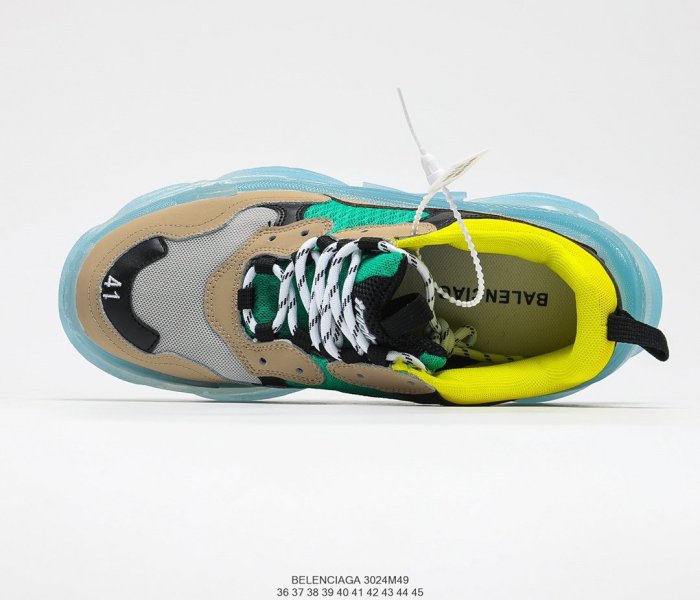 Balenciaga Men Womens Shoes Triple S Sneaker 3024M49