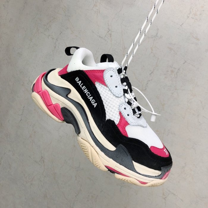 Balenciaga Womens Shoes Breathable Design Sneakers Luxury Brand Triple S Sneaker