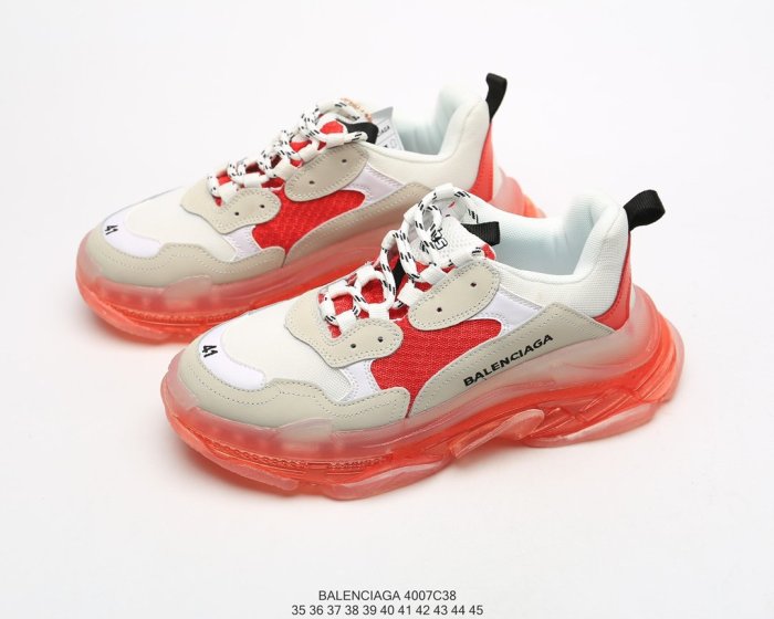 Balenciaga Men Womens Shoes Triple S Sneaker 4007C38