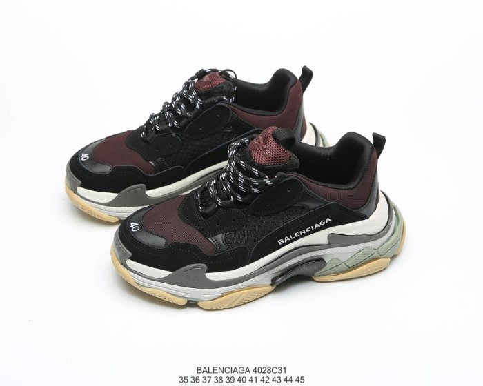 Balenciaga Men Womens Shoes Triple S Sneaker 4014C31