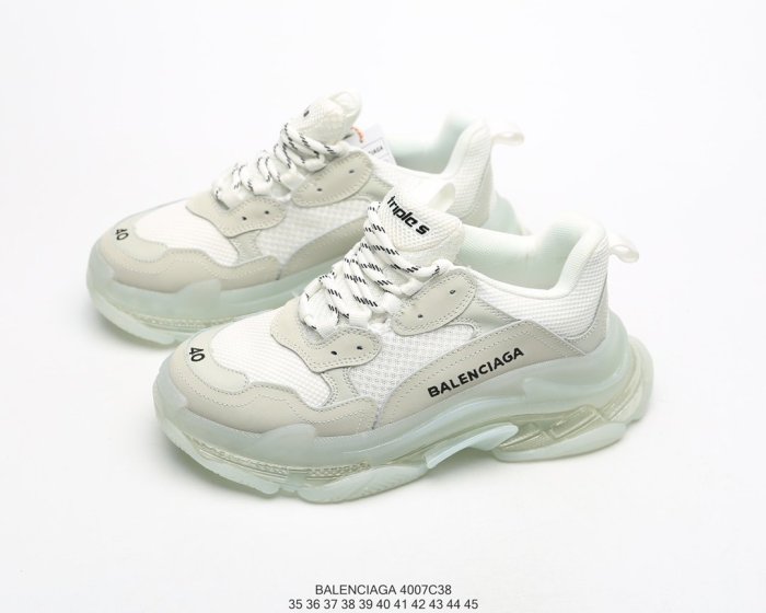 Balenciaga Men Womens Shoes Triple S Sneaker 4007C38