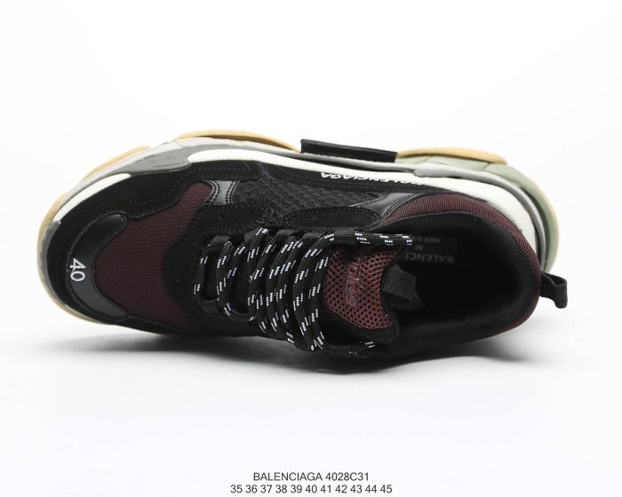 Balenciaga Men Womens Shoes Triple S Sneaker 4014C31