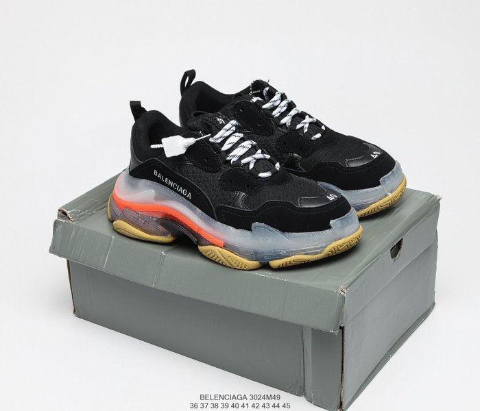 Balenciaga Men Womens Shoes Triple S Sneaker 3024M49