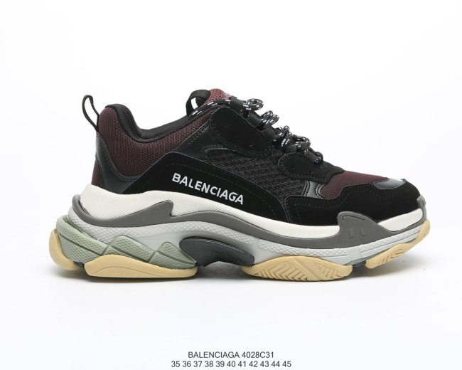 Balenciaga Men Womens Shoes Triple S Sneaker 4014C31