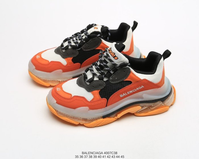 Balenciaga Men Womens Shoes Triple S Sneaker 4007C38