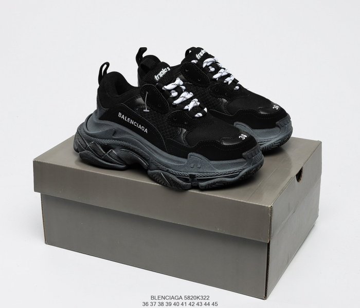 Balenciaga Men Womens Shoes Triple S Sneaker 5820K322