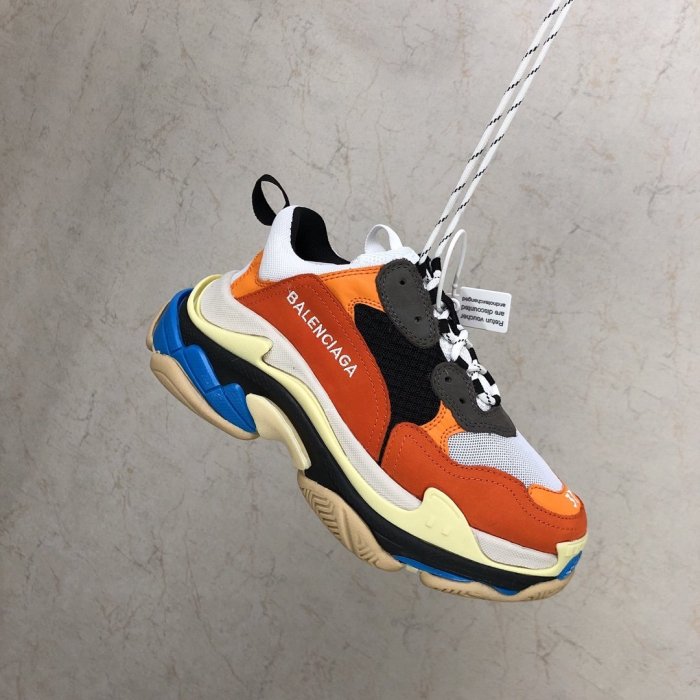 Balenciaga Womens Shoes Breathable Design Sneakers Luxury Brand Triple S Sneaker