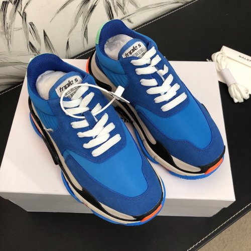 Balenciaga Womens Shoes Breathable Design Sneakers Luxury Brand Triple S Sneaker