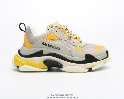 Balenciaga Men Womens Shoes Triple S Sneaker 3405Y38