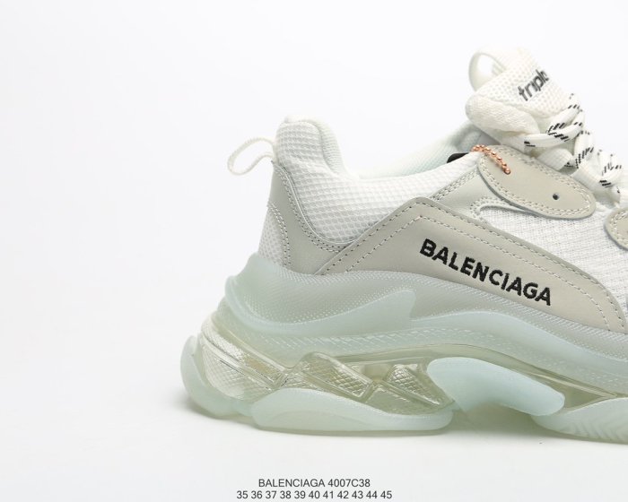 Balenciaga Men Womens Shoes Triple S Sneaker 4007C38