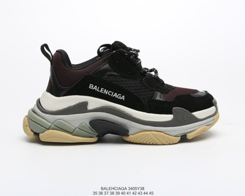 Balenciaga Men Womens Shoes Triple S Sneaker 3405Y38