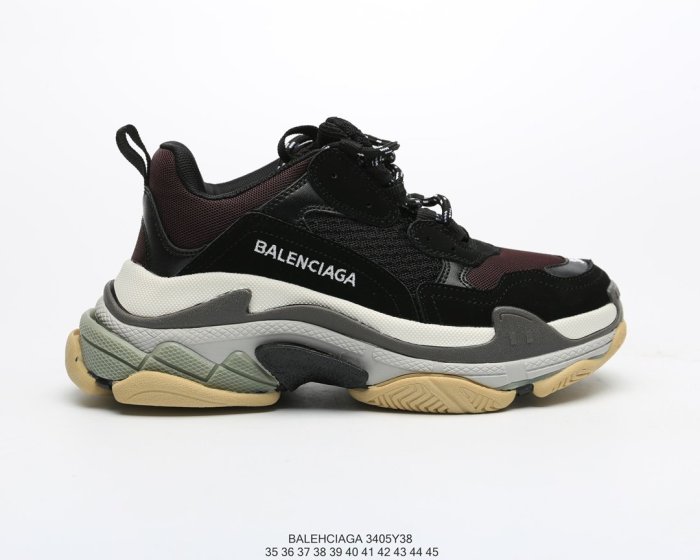 Balenciaga Men Womens Shoes Triple S Sneaker 3405Y38