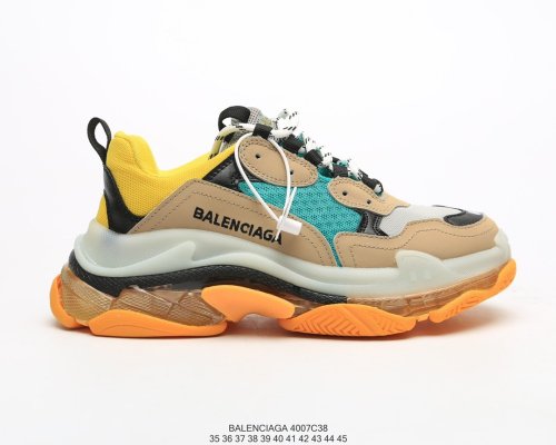 Balenciaga Men Womens Shoes Triple S Sneaker 4007C38