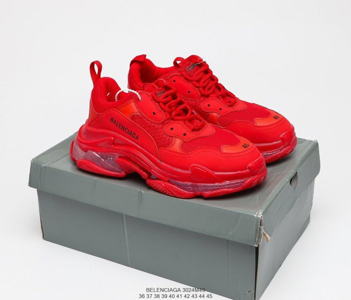 Balenciaga Men Womens Shoes Triple S Sneaker 3024M49