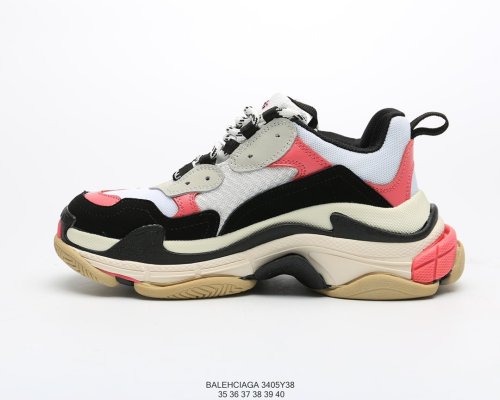 Balenciaga Womens Shoes Triple S Sneaker 3405Y38