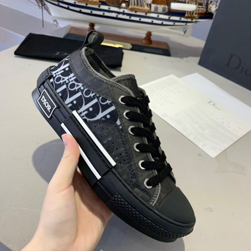 Dior Women Shoes Sneakers Casual Luxury Brand B23 Low-Top Sneaker with Original Box