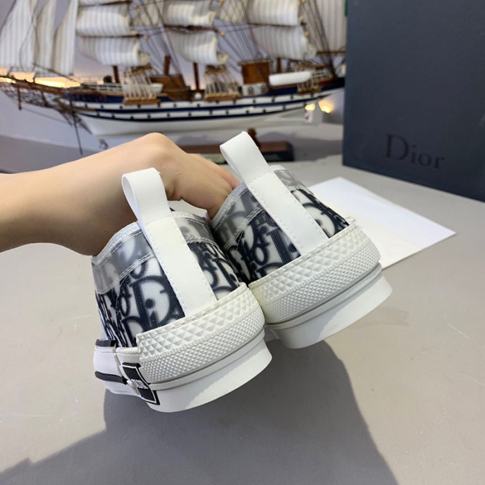 Dior Women Shoes Sneakers Casual Luxury Brand B23 Low-Top Sneaker with Original Box