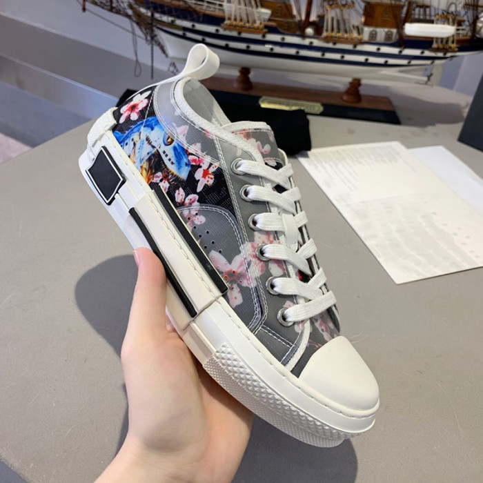 Dior Women Shoes Sneakers Casual Luxury Brand B23 Low-Top Sneaker with Original Box