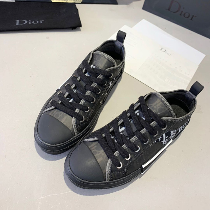 Dior Women Shoes Sneakers Casual Luxury Brand B23 Low-Top Sneaker with Original Box