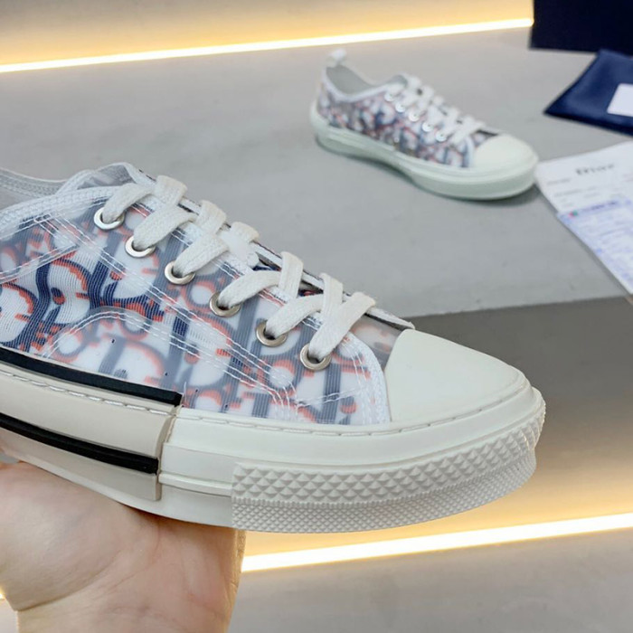 Dior Women Shoes Sneakers Casual Luxury Brand B23 Low-Top Sneaker with Original Box