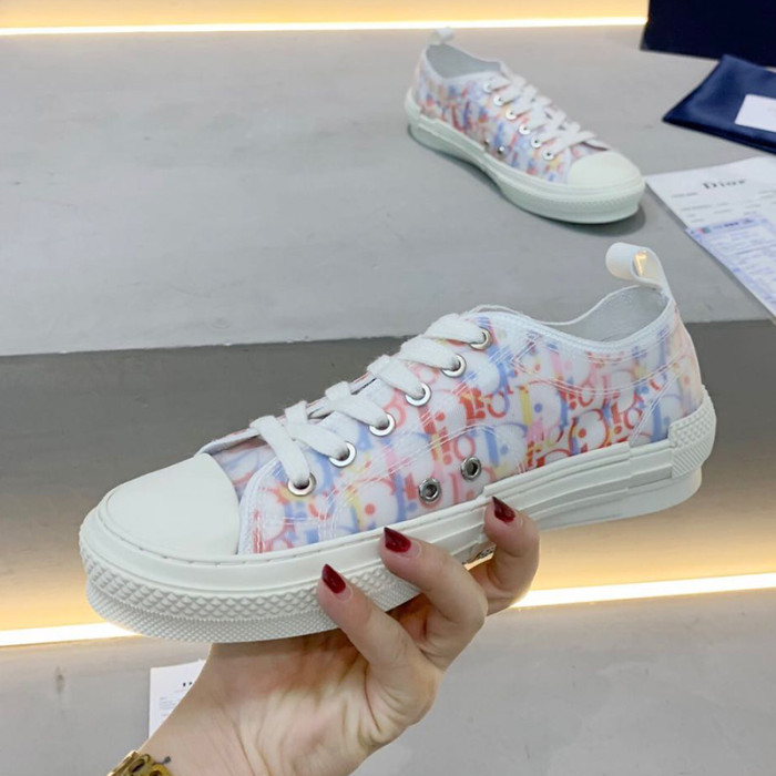 Dior Men Shoes Sneakers Casual Luxury Brand B23 Low-Top Sneaker with Original Box