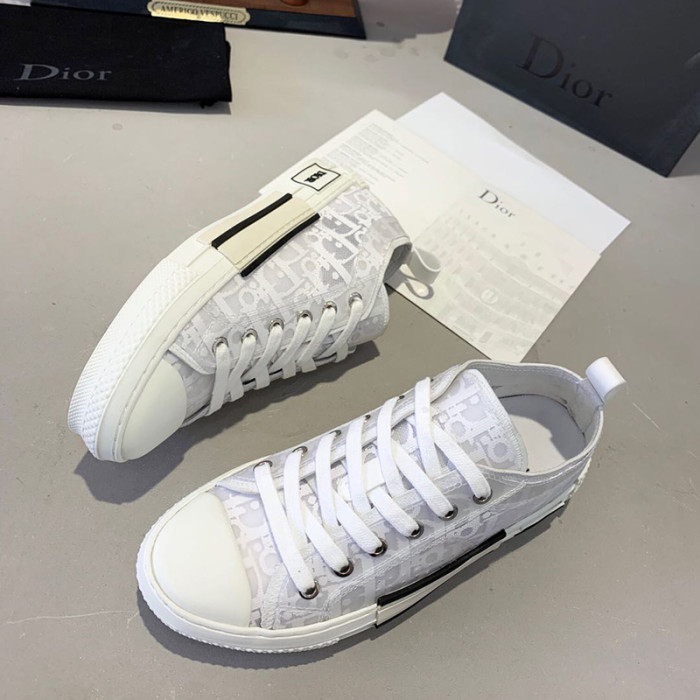 Dior Women Shoes Sneakers Casual Luxury Brand B23 Low-Top Sneaker with Original Box