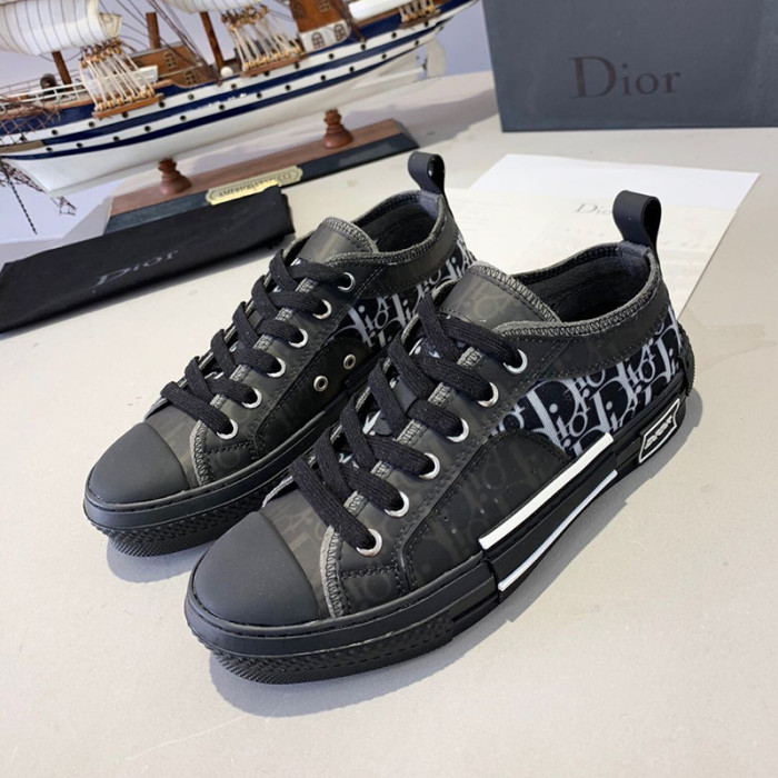 Dior Women Shoes Sneakers Casual Luxury Brand B23 Low-Top Sneaker with Original Box