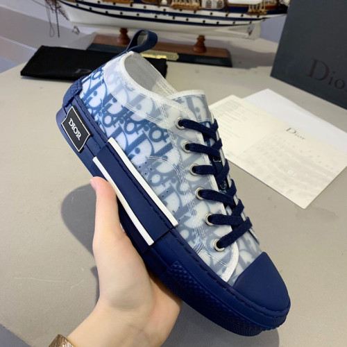 Dior Women Shoes Sneakers Casual Luxury Brand B23 Low-Top Sneaker with Original Box