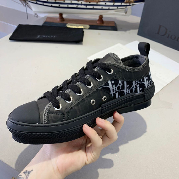 Dior Women Shoes Sneakers Casual Luxury Brand B23 Low-Top Sneaker with Original Box