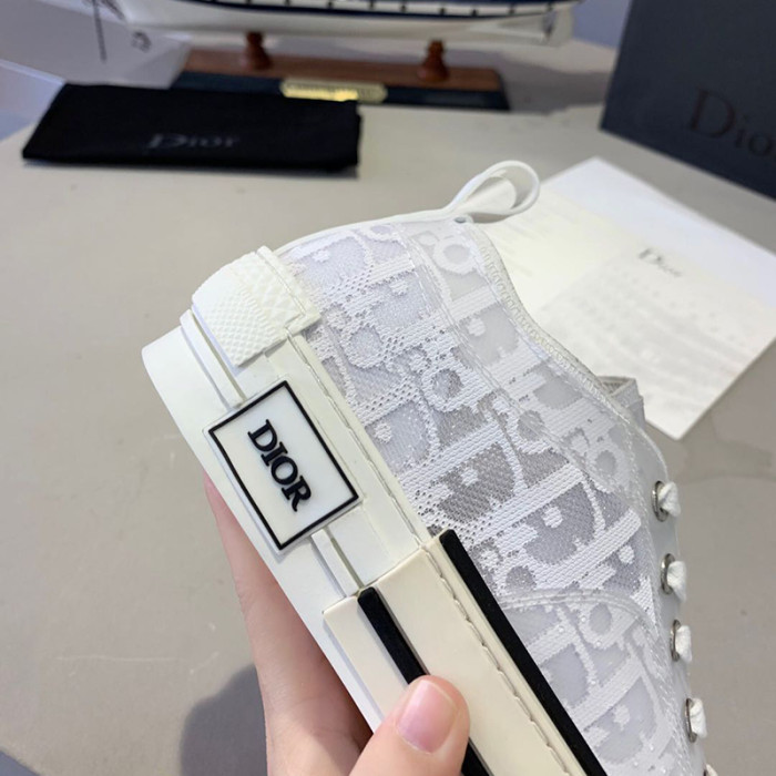 Dior Women Shoes Sneakers Casual Luxury Brand B23 Low-Top Sneaker with Original Box
