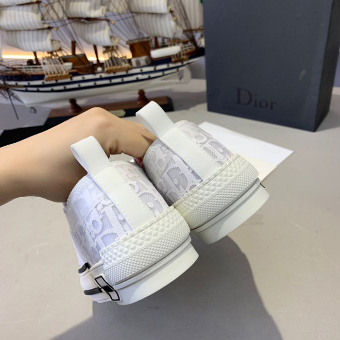 Dior Women Shoes Sneakers Casual Luxury Brand B23 Low-Top Sneaker with Original Box