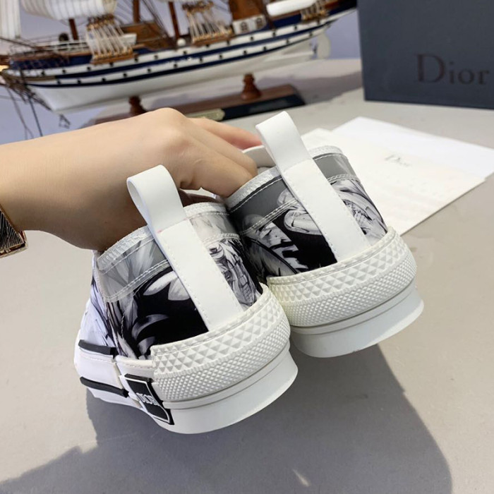 Dior Women Shoes Sneakers Casual Luxury Brand B23 Low-Top Sneaker with Original Box