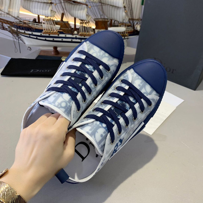 Dior Women Shoes Sneakers Casual Luxury Brand B23 Low-Top Sneaker with Original Box