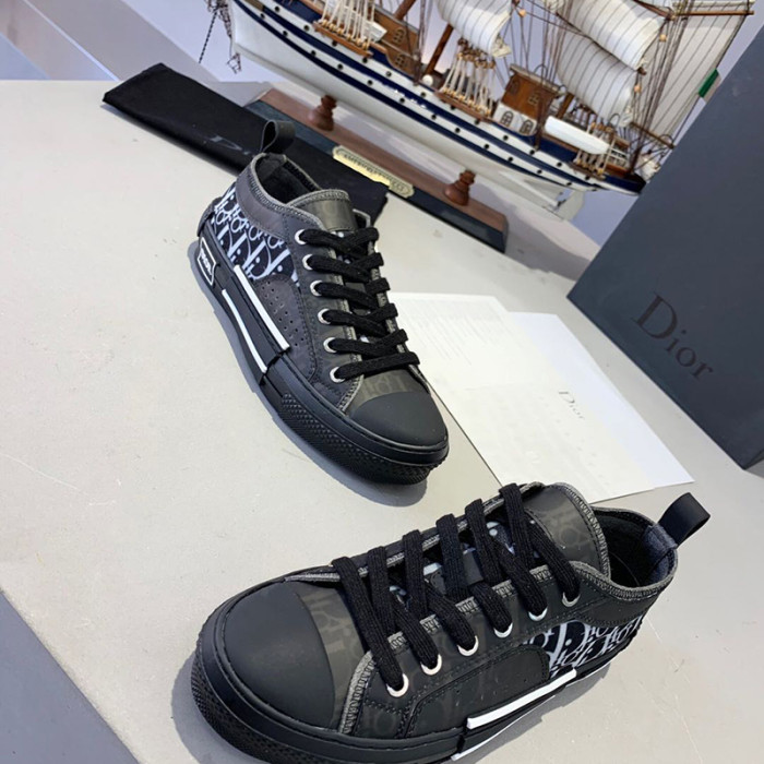 Dior Women Shoes Sneakers Casual Luxury Brand B23 Low-Top Sneaker with Original Box