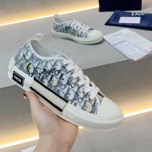 Dior Women Shoes Sneakers Casual Luxury Brand B23 Low-Top Sneaker with Original Box