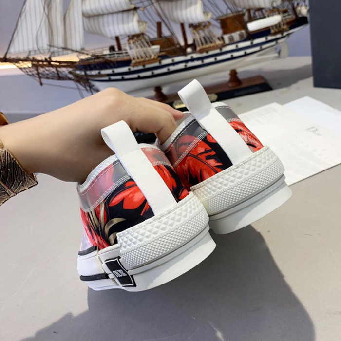 Dior Women Shoes Sneakers Casual Luxury Brand B23 Low-Top Sneaker with Original Box