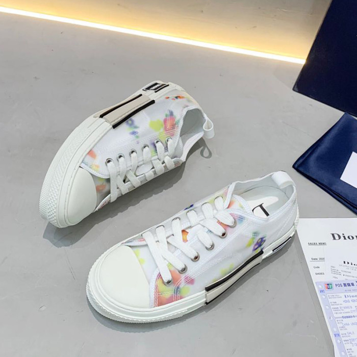 Dior Women Shoes Sneakers Casual Luxury Brand B23 Low-Top Sneaker with Original Box