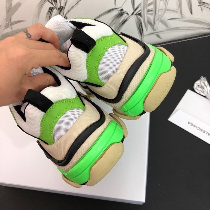 Balenciaga Womens Shoes Sneakers Luxury Brand Triple S Sneaker with Original Box