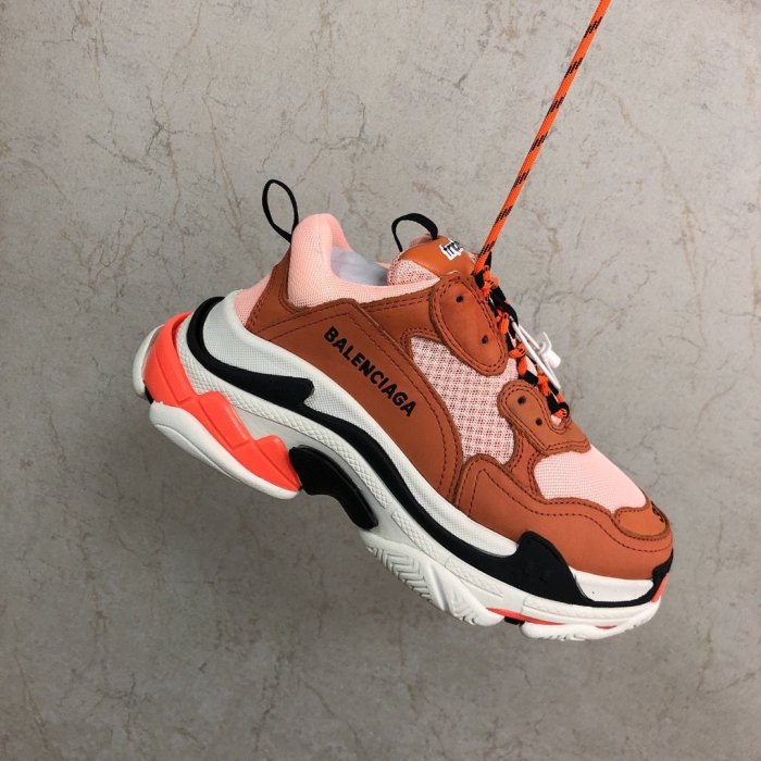 Balenciaga Womens Shoes Sneakers Luxury Brand Triple S Sneaker with Original Box