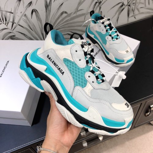 Balenciaga Womens Shoes Sneakers Luxury Brand Triple S Sneaker with Original Box
