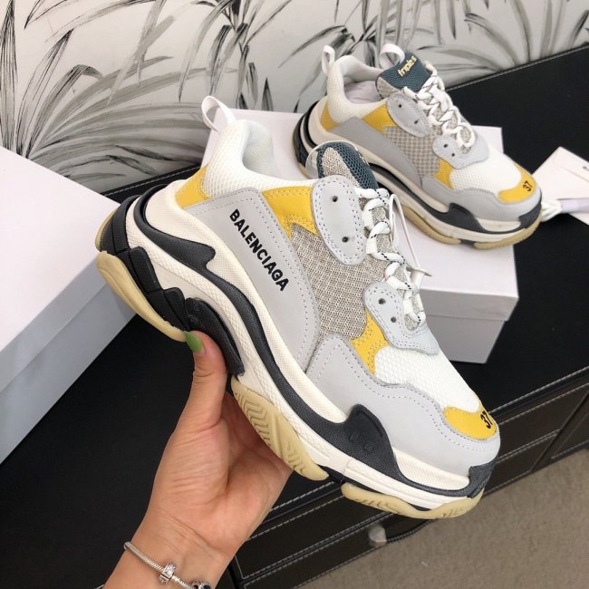 Balenciaga Womens Shoes Sneakers Luxury Brand Triple S Sneaker with Original Box