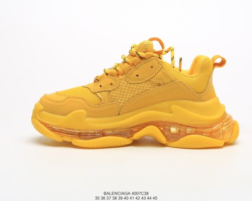 Balenciaga Womens Shoes Sneakers Luxury Brand Triple S Sneaker with Original Box 4007C38