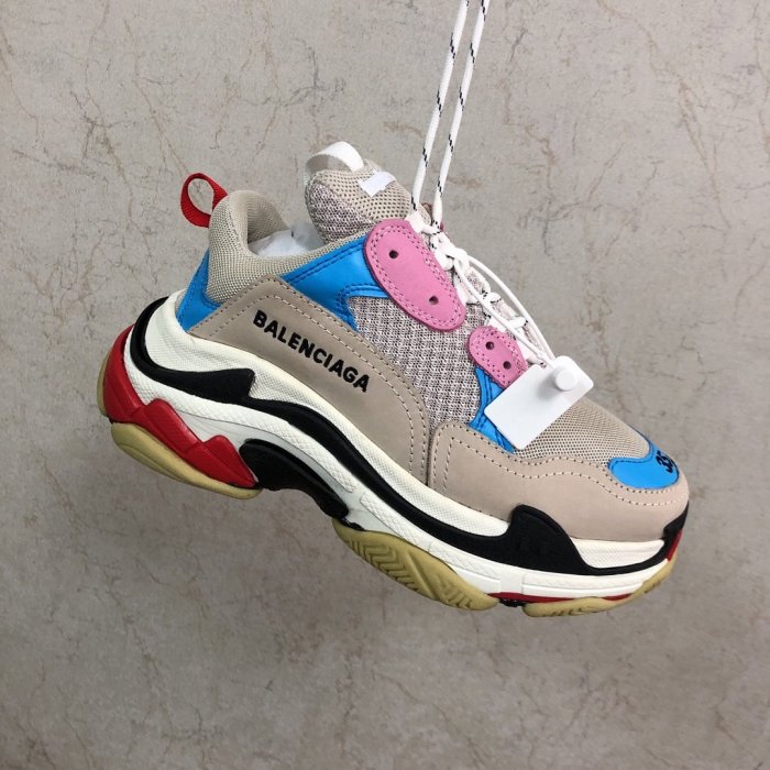 Balenciaga Womens Shoes Sneakers Luxury Brand Triple S Sneaker with Original Box