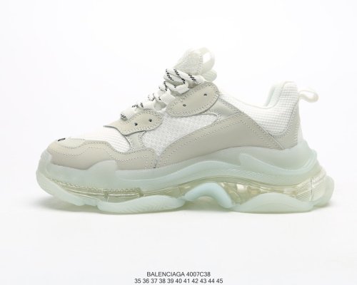 Balenciaga Womens Shoes Sneakers Luxury Brand Triple S Sneaker with Original Box 4007C38